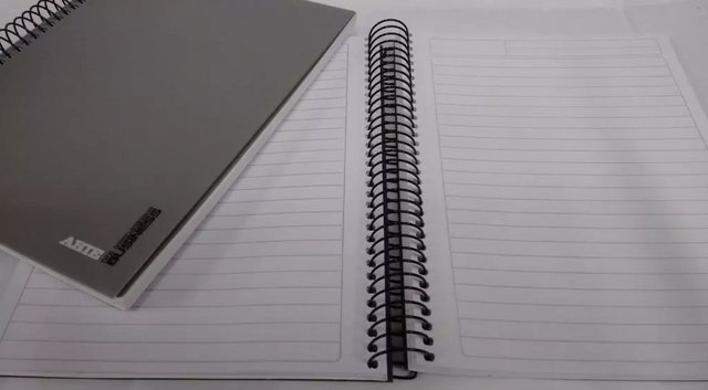 Cuaderno Arte Bussines Tapa Plastica 16 X 21 cm rayado 120 Hojas