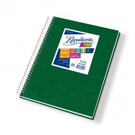 Cuaderno Rivadavia ABC 21 X 29.37 x 60 HOJAS