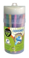CRAYON RETRACTIL X 18 ESTUCHE RIGDO