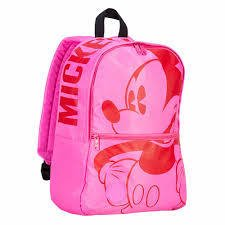 Mochila Mickey Mouse Fucsia