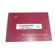 Libro Registro De Acciones