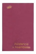 Libro Registro Asistencia A Asamblea