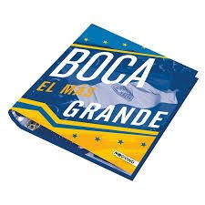 Carpeta Boca 3 X 40 Cartone Original