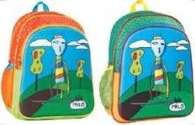 Mochila Milo Lockett 16" Eva Relieve Original