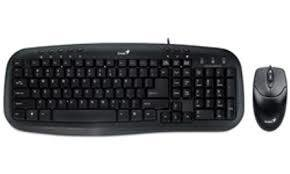 Teclado + Mouse Genius Km 200 Negro Usb