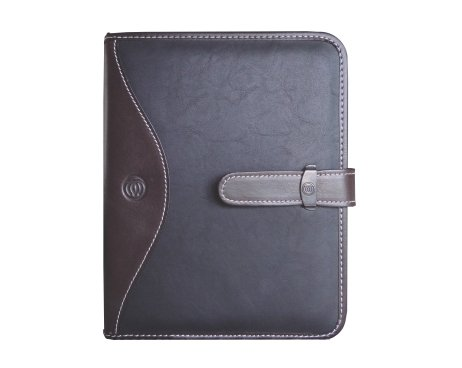 Agenda Edcan Nº6 Pu Y Cuero C Pasador Metalico 623