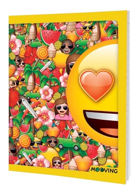 Cuaderno Emoji 16 X 21 T/F X 48 Hjs Original