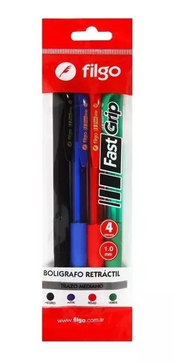 Boligrafo Filgo Fast Grip Surtido Tradicional