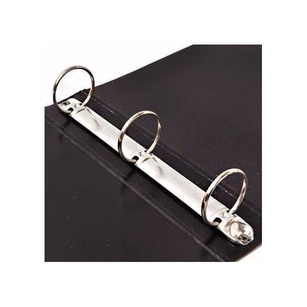 Carpeta Fibra Negra Escolar 3 X 40 cm