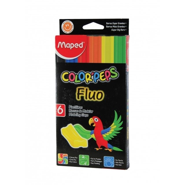 Plastilina Maped X 6 Surtidas
