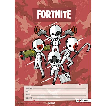 Separador De Materias Fortnite A4