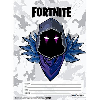 Separador De Materias Fortnite A4