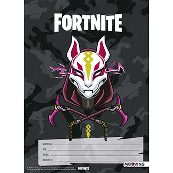 Separador De Materias Fortnite A4