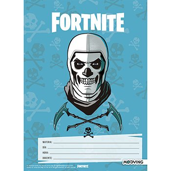 Separador De Materias Fortnite A4