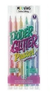 Marcador Coloring Mooving Glitter Pastel X 6