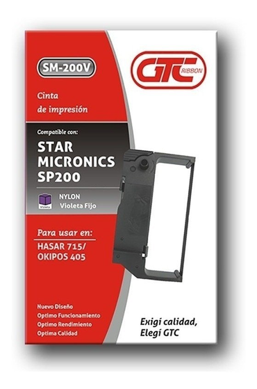 Cinta Gtc Star Micronics Sp 200 Negro