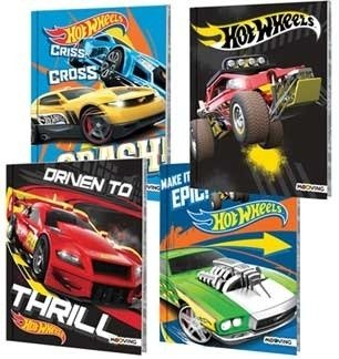 Cuaderno Hotwheels 16 X 21 tapa Dura X 48 Hojas