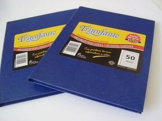 Cuaderno Triunfante tapa dura x 98 hojas rayado
