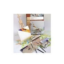 Set Artmate Oleos Con Atril Ace 35