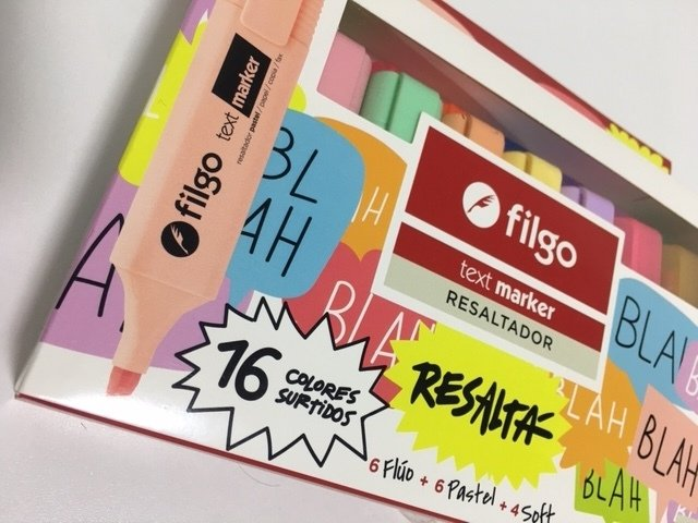 Resaltador Filgo X 16 Unidades Surtido