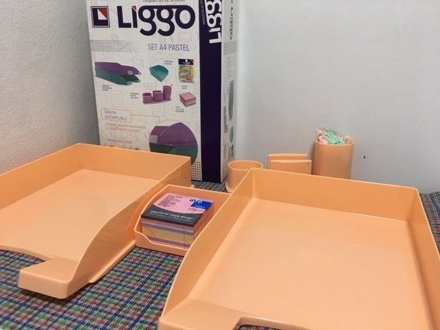 Set Escritorio Liggo Pastel 6 Productos 6 Colores