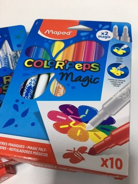 Marcador Maped Magicos Color´Peps X 10