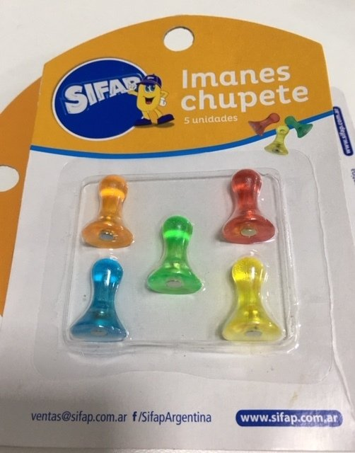 Imanes Sifap Chupete X 5