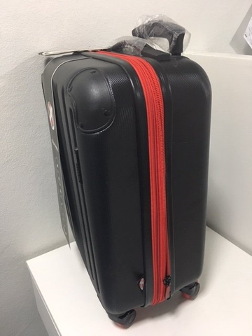 Valija Unicross Carry On Abs Negra 18"