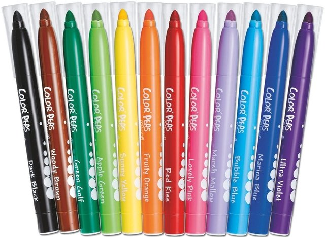 Marcador Maped Peps Jumbo X 12