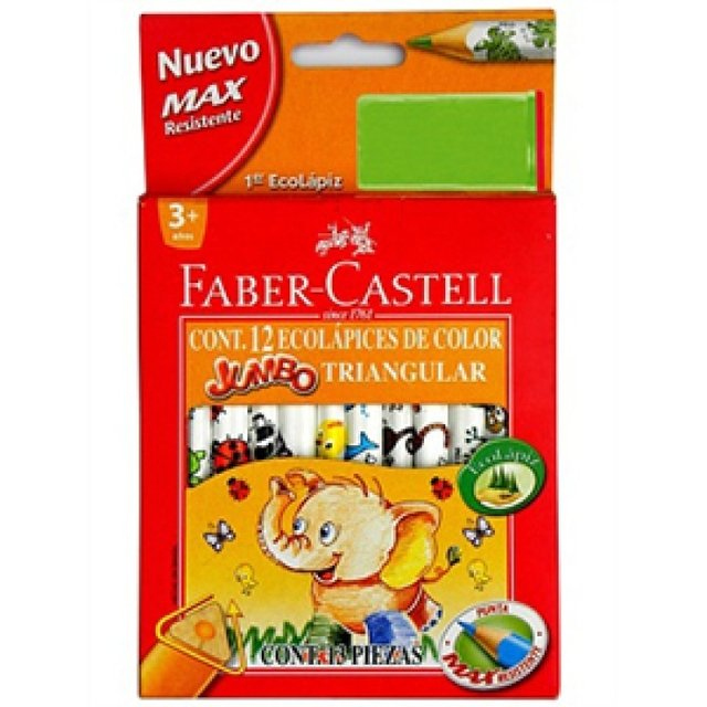 Pinturitas Faber Castell Jumbo X 12