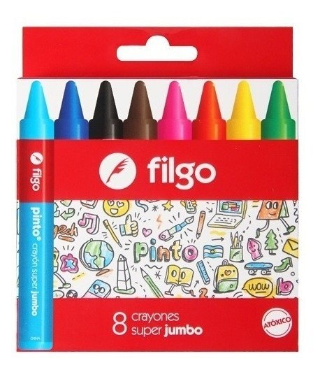 Crayon Filgo Super Jumbo X 8