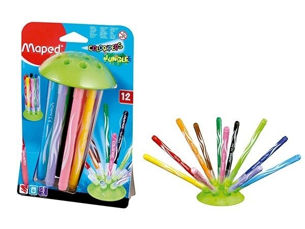 Marcador Maped X 12 Color Peps Jungle Innovation