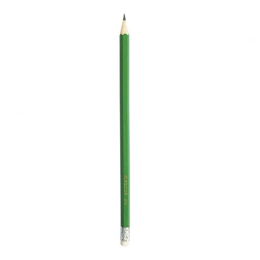 Lapiz Ezco Negro C/Goma+