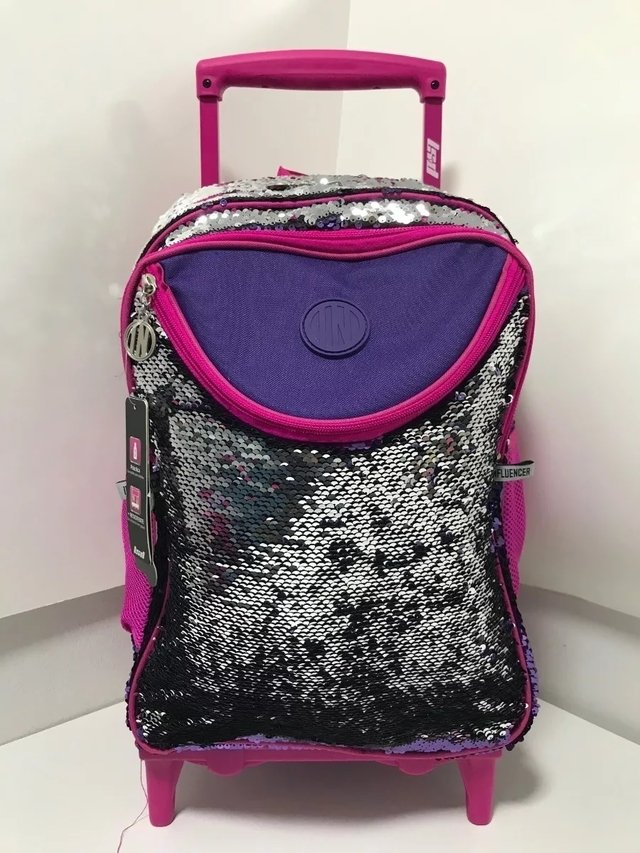 Mochila Lentejuelas Con Carro   94.6019