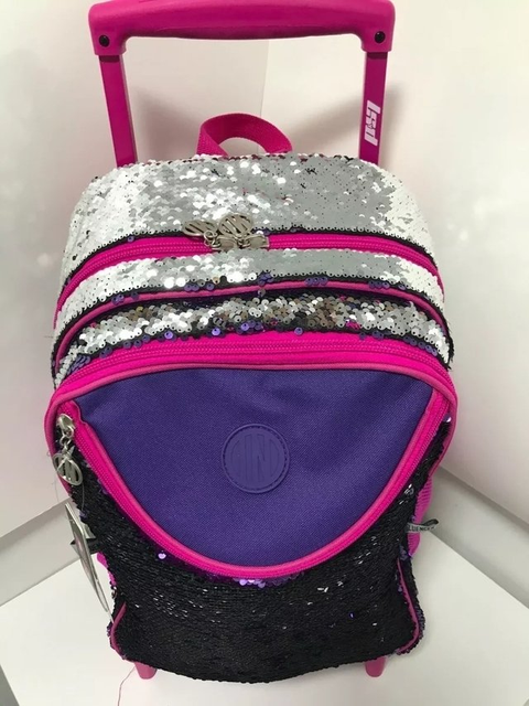 Mochila Lentejuelas Con Carro 94.6019