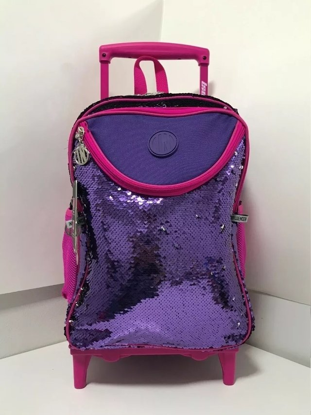 Mochila Lentejuelas Con Carro 94.6019