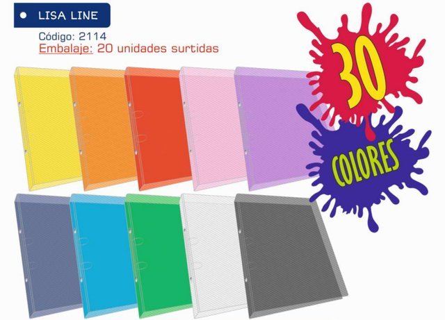 Carpeta Polipropileno A4 2 X 20 Art. 2114