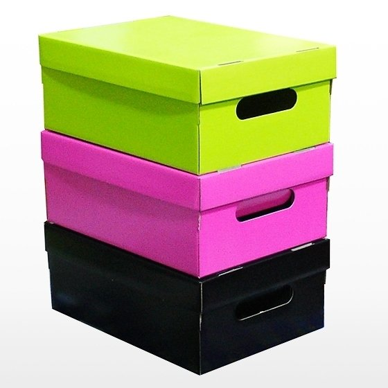 Caja Mediana Lisa Barnizada 39 X 30 X 15  cm-Ml