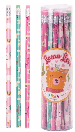 Lapiz Con Goma Llama
