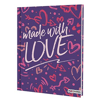 Cuaderno Love 16 X 21 T/F X 48 Hjs