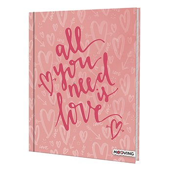 Cuaderno Love 16 X 21 T/F X 48 Hjs