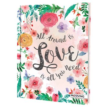 Cuaderno Love 16 X 21 T/F X 48 Hjs