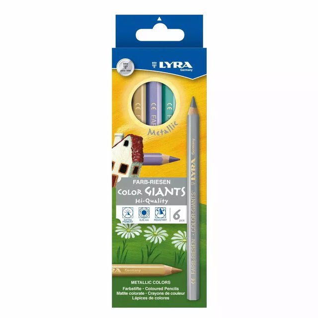 Pinturitas Lyra Metallic X 6