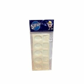 Paleta Sifap Plastica 10 Cavidades Rectangular