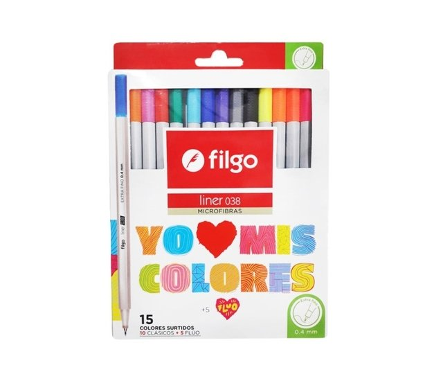 Marcador Filgo Liner 038 X 15