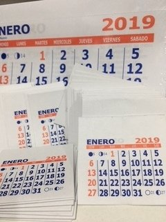 Calendario Mensual Mignon