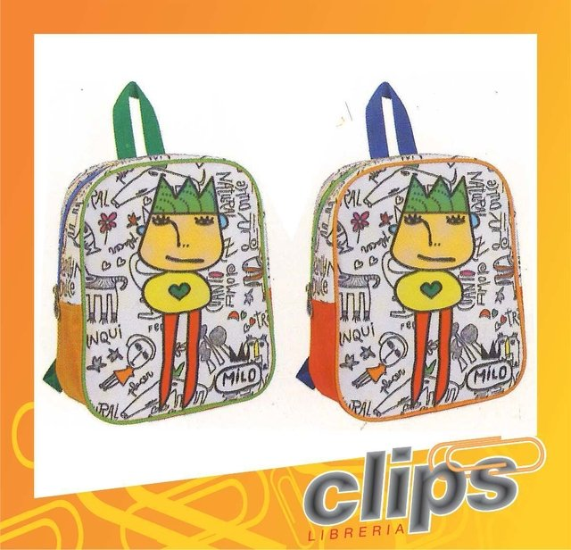 Mochila Simpsons 10.5" (4120) espalda