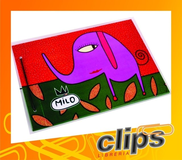 Carpeta Milo Lockett Nº5 Cartone dibujo