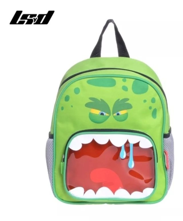Mochila Monster Mouth Jardin 12" Ls&D