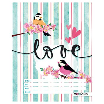 Separador De Materias escolar  Love